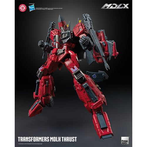 Transformers Thrust MDLX Action Figure
Transformers Threezero Action Figures
Item Number: TH3Z0889WNK
