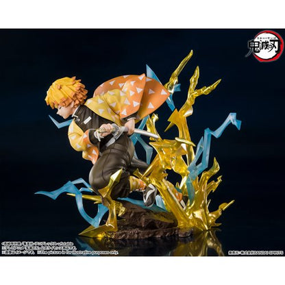 Agatsuma
Demon Slayer: Kimetsu no Yaiba Zenitsu Agatsuma Thunderclap and Flash FiguartsZERO Statue
Demon Slayer Bandai Tamashii Nations Statues and Busts
Item Number: BABAS63734WNK