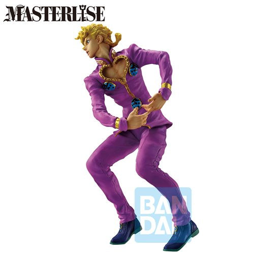 JoJo's Bizarre Adventure Giorno Giovanna The Gathering of Stars Masterlise Ichibansho Statue
JoJos Bizarre Adventure Ichibansho Statues and Busts
Item Number: BLFBAS72350WNK