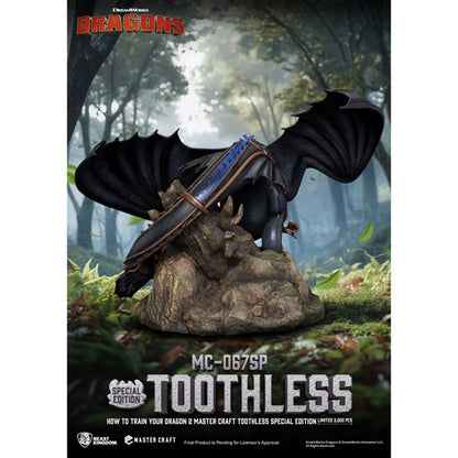 How to Train Your Dragon 2 Toothless MC-067SP Master Craft Statue
How to Train Your Dragon Beast Kingdom Statues and Busts
Item Number: BKMC067SPWNK