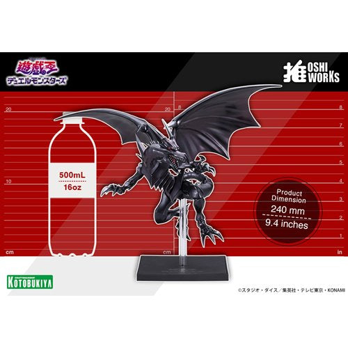 Yu-Gi-Oh! Duel Monsters Red-Eyes Black Dragon Oshi Works Statue
Yu-Gi-Oh Kotobukiya Statues
Item Number: KTGP004WNK