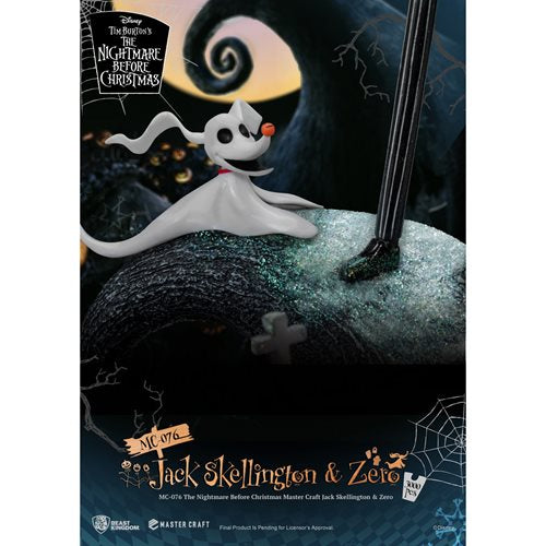 The Nightmare Before Christmas Jack Skellington and Zero MC-076 Master Craft Statue
The Nightmare Before Christmas Beast Kingdom Statues
Item Number: DC524354WNK