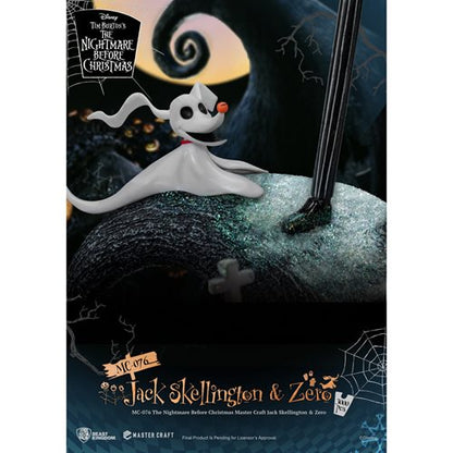 The Nightmare Before Christmas Jack Skellington and Zero MC-076 Master Craft Statue
The Nightmare Before Christmas Beast Kingdom Statues
Item Number: DC524354WNK