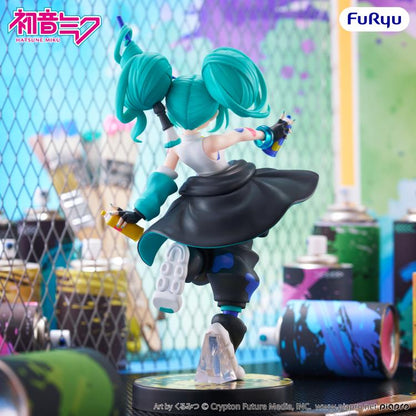 Hatsune Miku Muchute Figure – Paint Girl Another Color Ver., 9.05”