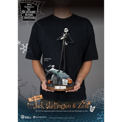 The Nightmare Before Christmas Jack Skellington and Zero MC-076 Master Craft Statue
The Nightmare Before Christmas Beast Kingdom Statues
Item Number: DC524354WNK