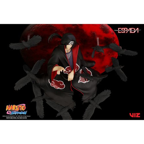 Naruto: Shippuden Itachi Uchiha Limited Edition 1:8 Scale Wall Statue
Naruto Espada Art Statues
Item Number: KTESP003WNK1