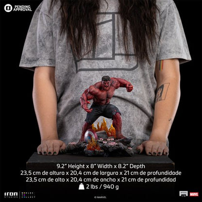 Captain America: Brave New World Red Hulk 1:10 Art Scale Limited Edition Statue
Iron Studios Hulk Statues and Busts
Item Number: RN57125WNK