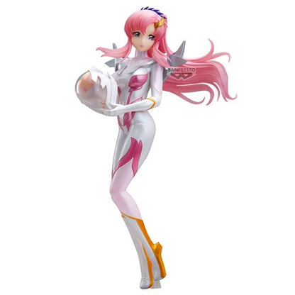Mobile Suit Gundam Seed Freedom Lacus Clyne Pilot Suit Pearl Version Glitter and Glamours Statue
Gundam Banpresto Statues. Item Number:740700