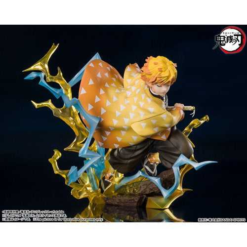Agatsuma
Demon Slayer: Kimetsu no Yaiba Zenitsu Agatsuma Thunderclap and Flash FiguartsZERO Statue
Demon Slayer Bandai Tamashii Nations Statues and Busts
Item Number: BABAS63734WNK