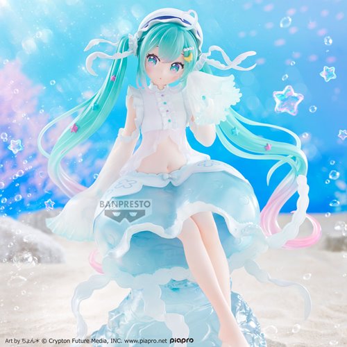 Vocaloid Hatsune Miku Jellyfish Banpresto Evolve Clearluxe Statue
Vocaloid Banpresto Statues
Item Number: SAN30010WNK