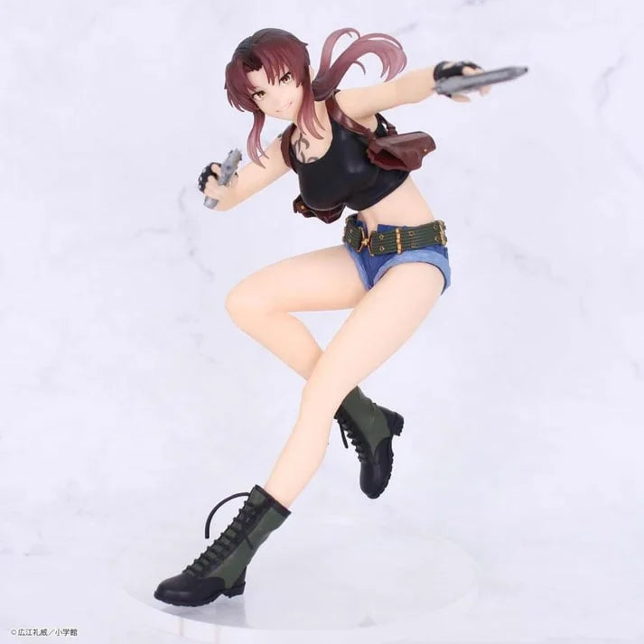 Black Lagoon Vivit Revy Figure by System Service – Official Anime PVC Collectible Statue