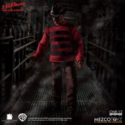 A Nightmare on Elm Street Freddy Krueger One:12 Collective Action Figure
Nightmare on Elm Street Mezco Toyz Action Figures
Item Number: MZ77390WNK1
