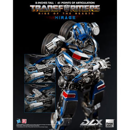 Transformers: Rise of the Beasts Mirage DLX Action Figure
Transformers Threezero Action Figures
Item Number: TH3Z0564WNK