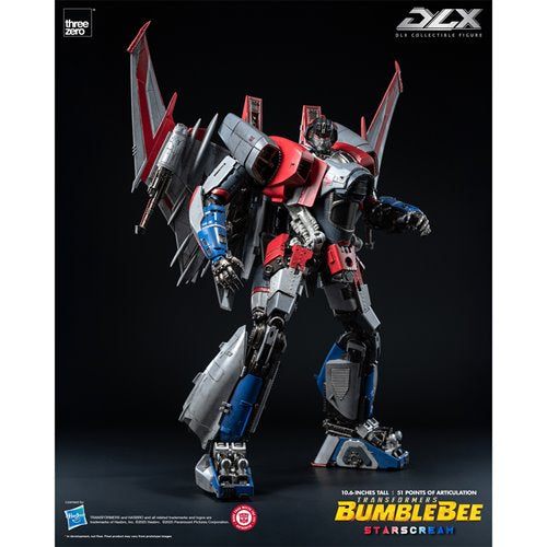 Transformers: Bumblebee Starscream DLX Action Figure
Threezero Transformers Action Figures
Item Number: TH3Z0943WNK