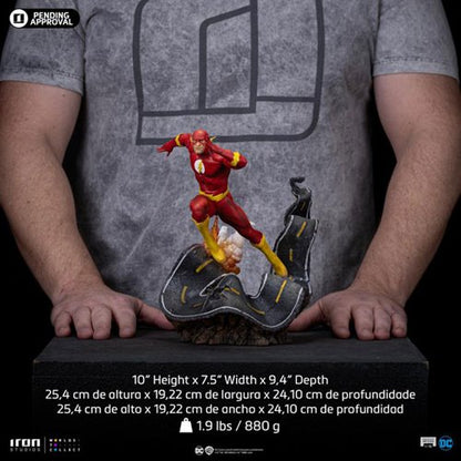 The Flash DC Comics Series #9 1:10 Art Scale Limited Edition Statue
Flash Iron Studios Statues and Busts
Item Number: RN59365WNK