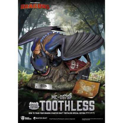 How to Train Your Dragon 2 Toothless MC-067SP Master Craft Statue
How to Train Your Dragon Beast Kingdom Statues and Busts
Item Number: BKMC067SPWNK