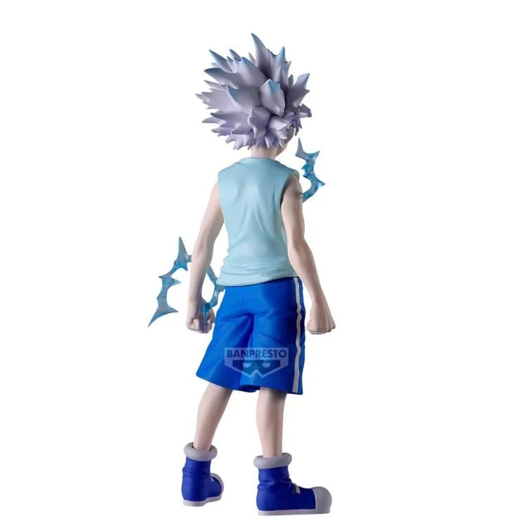 Hunter × Hunter Hunting Archives Killua Figure with Acrylic Stand – 7.9”. Items #SAN71964WNK
