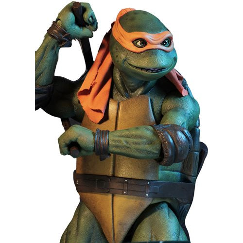 Teenage Mutant Ninja Turtles Movie 1990 Michelangelo 1:4 Scale Action Figure
Teenage Mutant Ninja Turtles NECA Action Figures
Item Number: NC54054WNK