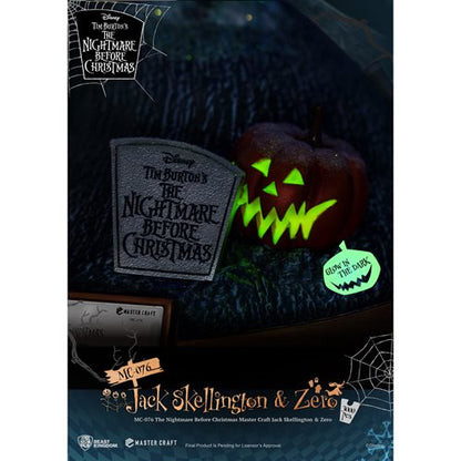 The Nightmare Before Christmas Jack Skellington and Zero MC-076 Master Craft Statue
The Nightmare Before Christmas Beast Kingdom Statues
Item Number: DC524354WNK