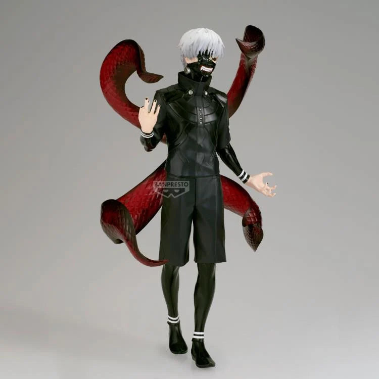 Grandista Ken Kaneki II Figure – Tokyo Ghoul – Bandai Namco Banpresto Anime Statue. Item #707178
