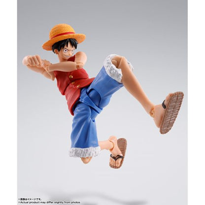 One Piece Monkey D. Luffy Romance Dawn S.H.Figuarts Action Figure - Reissue
One Piece Bandai Tamashii Nations Action Figures
Item Number: BLFBAS66473WNK