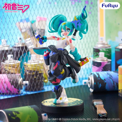 Hatsune Miku Muchute Figure – Paint Girl Another Color Ver., 9.05”