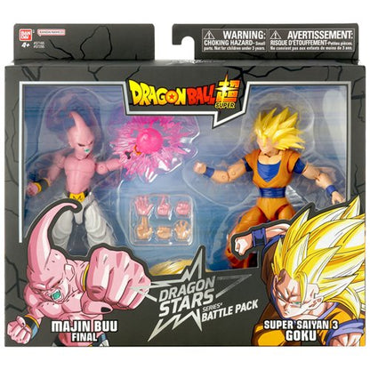 Dragon Ball Z Dragon Stars Battle Pack Super Saiyan 3 Goku vs Majin Buu Final Action Figure 2-Pack
Bandai Namco Dragon Ball Action Figures
Item Number: BA37295WNK