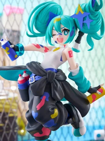 Hatsune Miku Muchute Figure – Paint Girl Another Color Ver., 9.05”