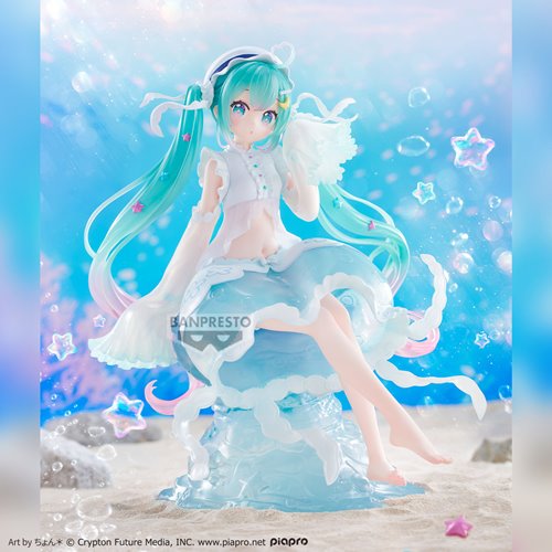 Vocaloid Hatsune Miku Jellyfish Banpresto Evolve Clearluxe Statue
Vocaloid Banpresto Statues
Item Number: SAN30010WNK