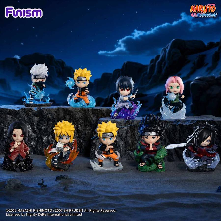 Funism Naruto Shippuden Chronicles: Great Ninja War Series Vol. 1 Blind Box Figure – Single Mystery Box
