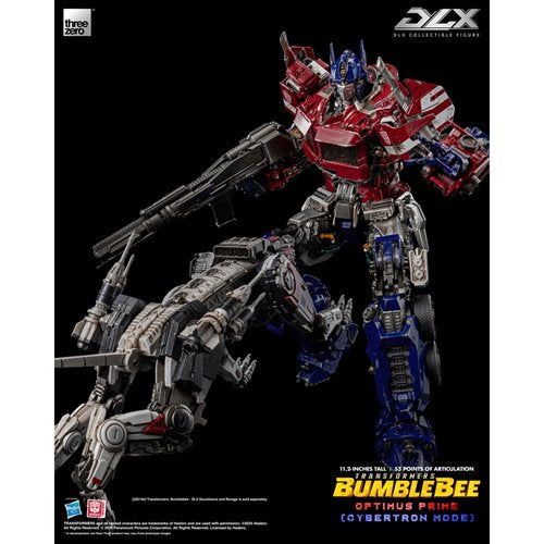 Transformers: Bumblebee Optimus Prime Cybertron Mode DLX Action Figure
Transformers Threezero Action Figures
Item Number: TH3Z0650WNK