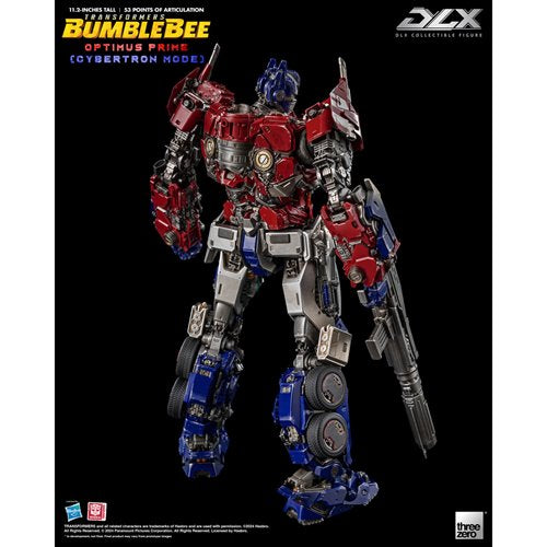 Transformers: Bumblebee Optimus Prime Cybertron Mode DLX Action Figure
Transformers Threezero Action Figures
Item Number: TH3Z0650WNK
