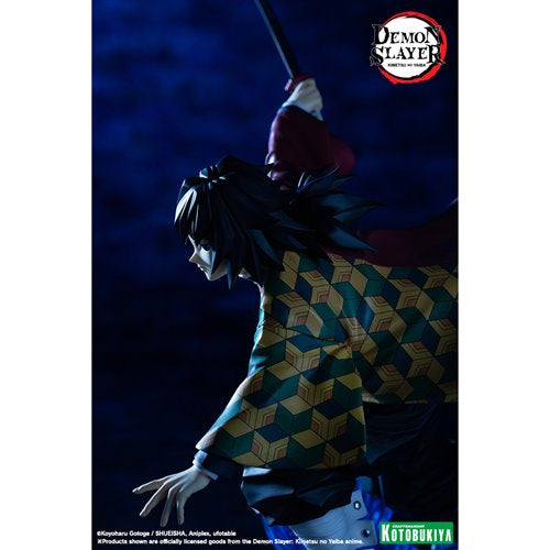 Demon Slayer: Kimetsu no Yaiba Giyu Tomioka ArtFX J 1:8 Scale Statue - ReRun
Demon Slayer Kotobukiya Statues
Item Number: KTPV417WNK1