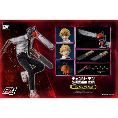 Chainsaw Man Denji FigZero 1:6 Scale Action Figure
Threezero Chainsaw Man Action Figures
Item Number: TH3Z0407WNK1