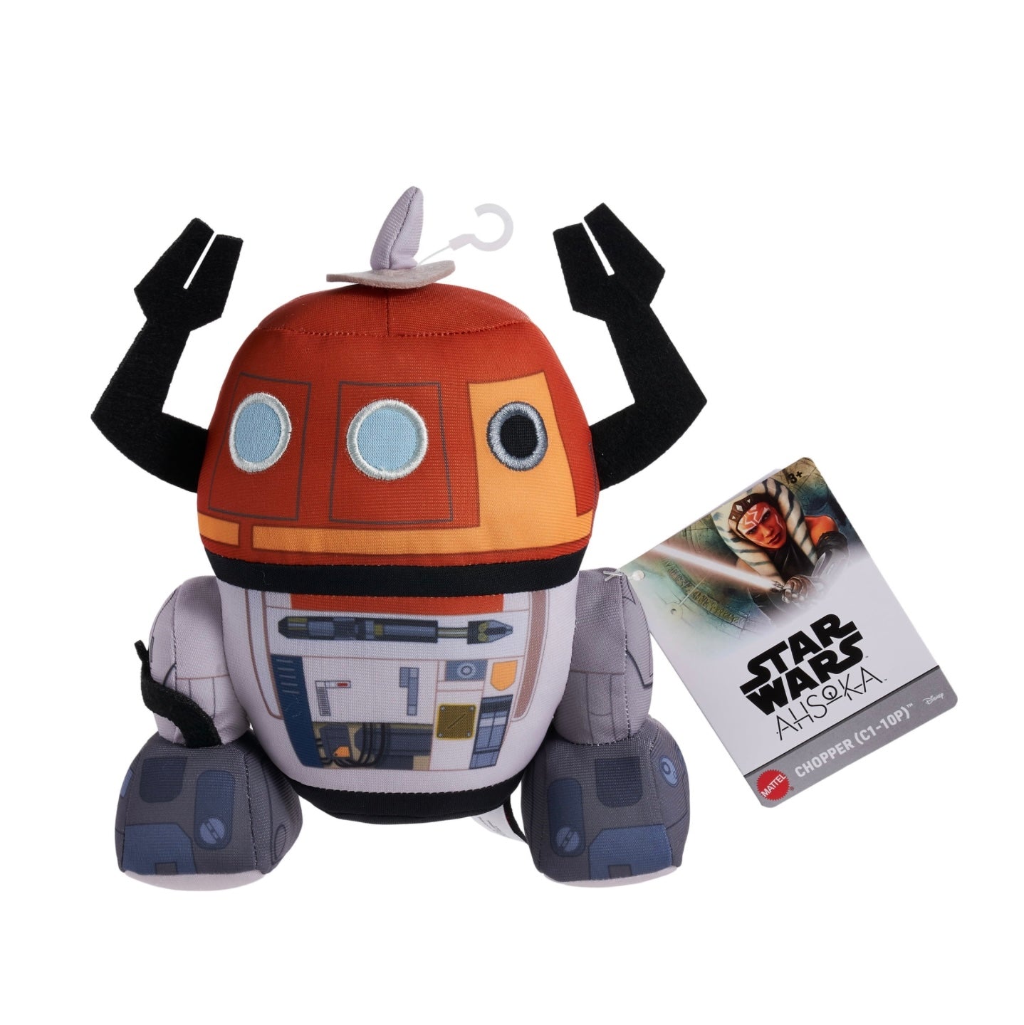 Star Wars Chopper C1-10P 8-Inch Plush – Ahsoka Collectible Droid