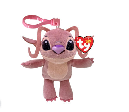 Disney Lilo & Stitch Angel Ty Beanie Clip – 5-Inch Plush