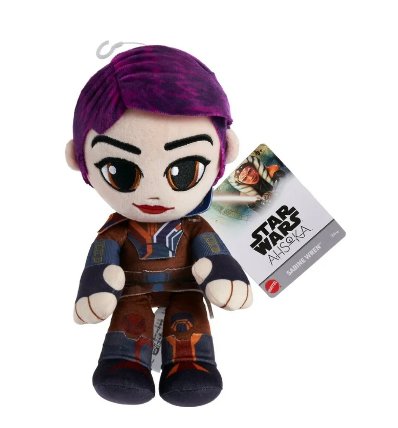 Star Wars Ahsoka Sabine Wren 8-Inch Plush – Collectible Character Figure