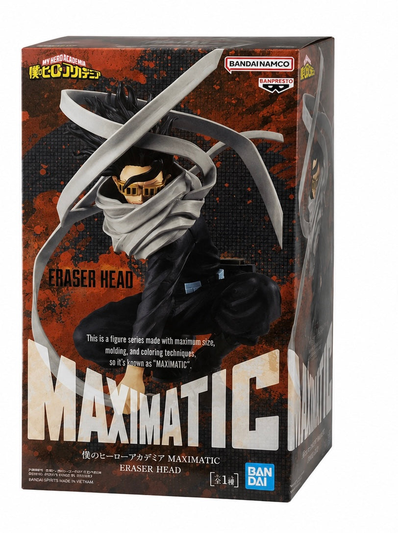 Banpresto My Hero Academia MAXIMATIC Eraser Head (Shota Aizawa) Figure – Bandai Spirits. Item #NY707000