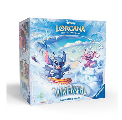 Disney Lorcana TCG: Winterspell Illumineer’s Trove Box – 8 Booster Packs Sealed (Ravensburger)