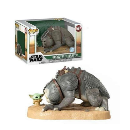 Star Wars: The Book of Boba Fett Grogu with Rancor Funko Pop! Vinyl Figure