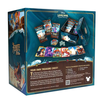 Disney Lorcana Azurite Sea Illumineer’s Trove Factory Sealed Trading Card Game