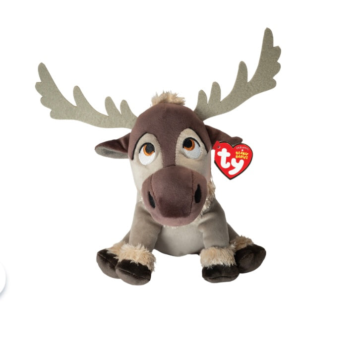 Ty Disney Frozen Sven Reindeer Plush – Small 8”