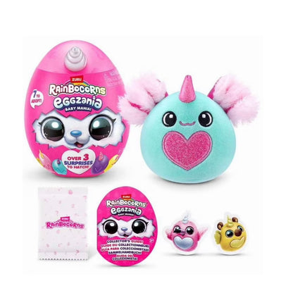 ZURU Rainbocorns Eggzania BABY Mania! Mystery Egg Plush 6-Pack