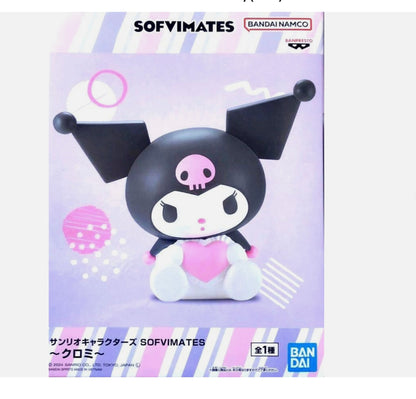 Sanrio Kuromi Sofvimates Figure – Bandai Spirits Banpresto (PVC, Japan Import