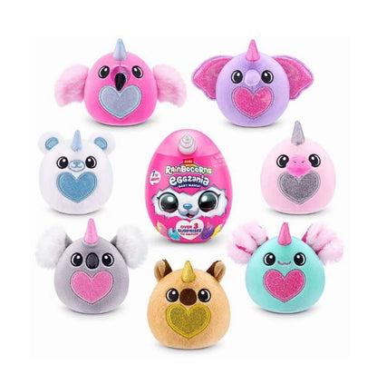 ZURU Rainbocorns Eggzania BABY Mania! Mystery Egg Plush 6-Pack