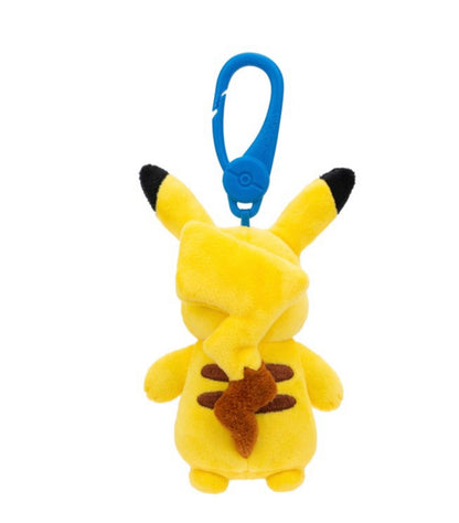 Pokémon Pikachu 3.5-Inch Clip-On Plush Keychain – Jazwares