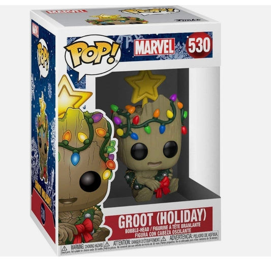 Funko Pop! Marvel Holiday Groot #530 Vinyl Figure