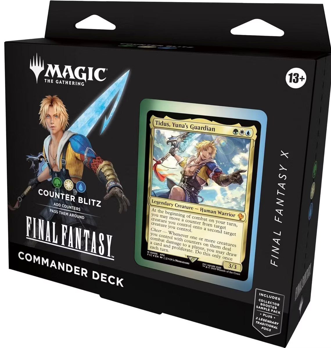 MTG Final Fantasy X Commander Deck Counter Blitz Tidus | Magic The Gathering Sealed Deck