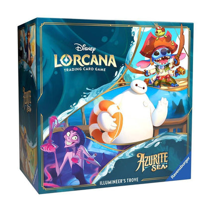 Disney Lorcana Azurite Sea Illumineer’s Trove Factory Sealed Trading Card Game