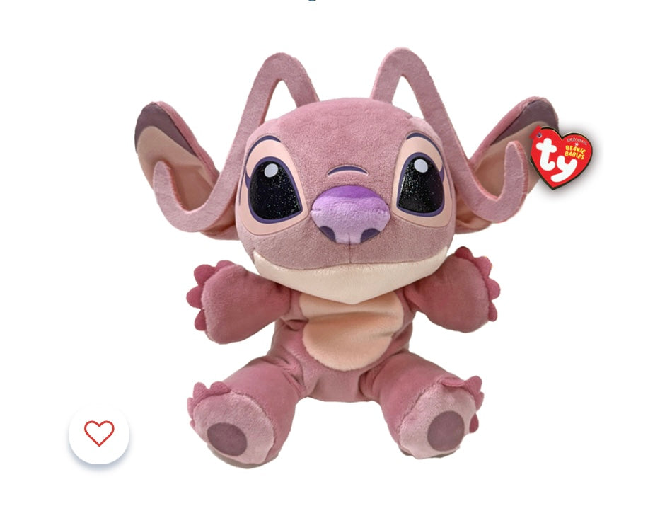 Ty Disney Lilo & Stitch Angel Plush – Medium 13”